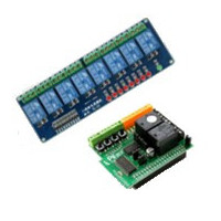 moduły I2C (TWI), SPI, I2C, Raspberry HAT, diody, kondensatory, rezystory, itp