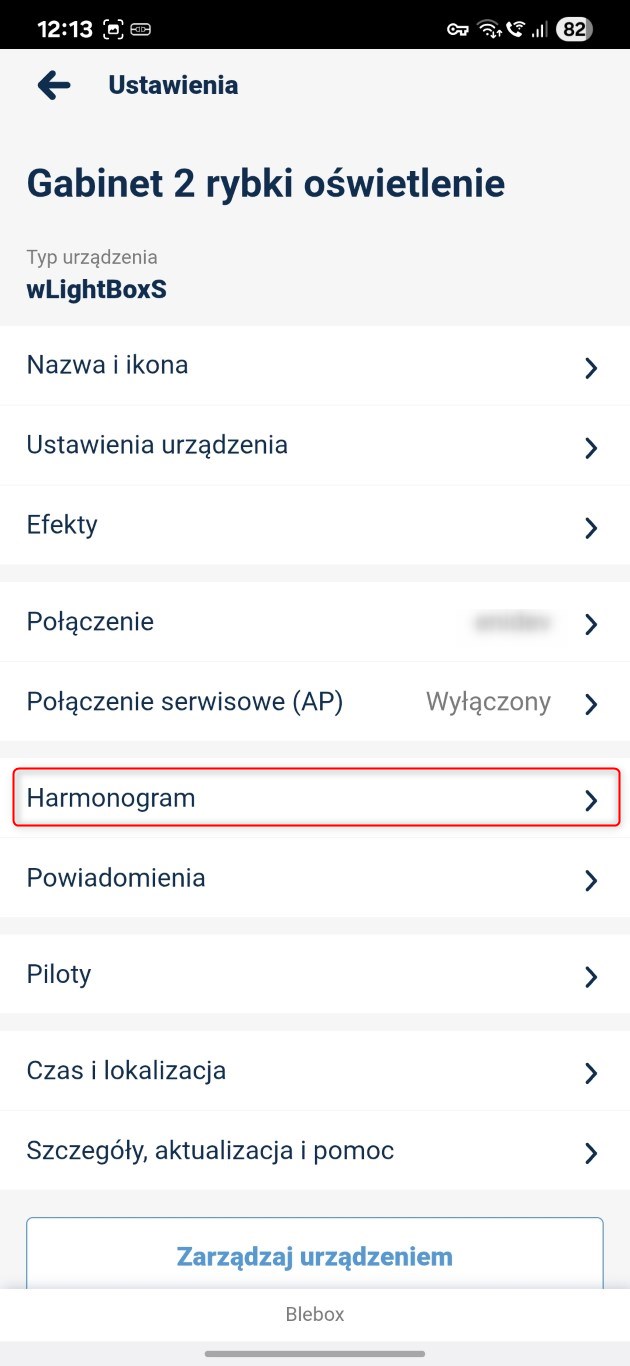 Harmonogram